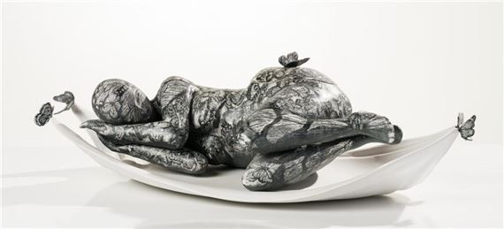 David Regan Sleeping Woman Tureen - David Regan