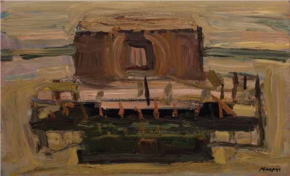 Cabin on a beach by Thanassis Makris