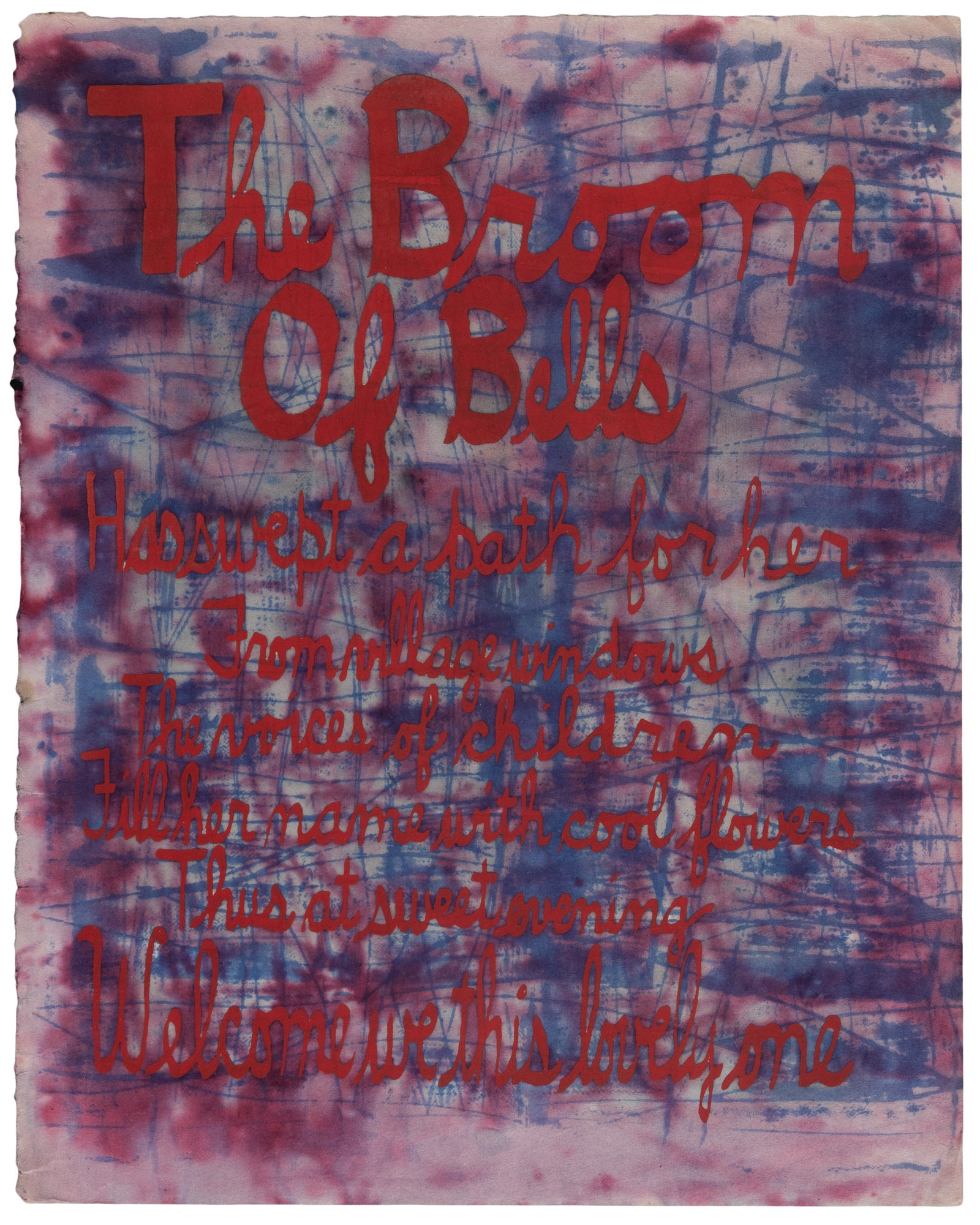 Kenneth Patchen | Three color silkscreen broadsides by Kenneth Patchen ...