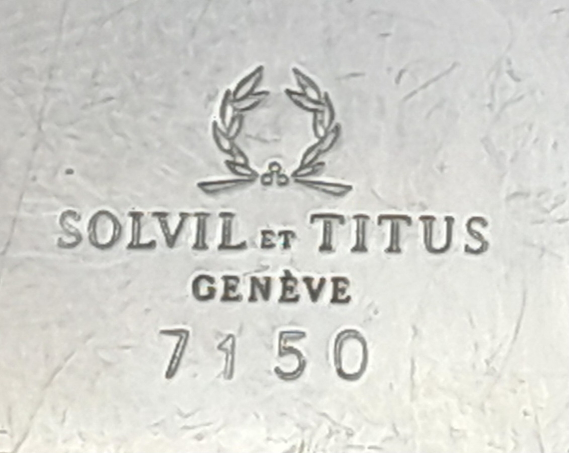 Artwork by MANUAL, A Vintage, Swiss Made, Solvil Et Titus Manual