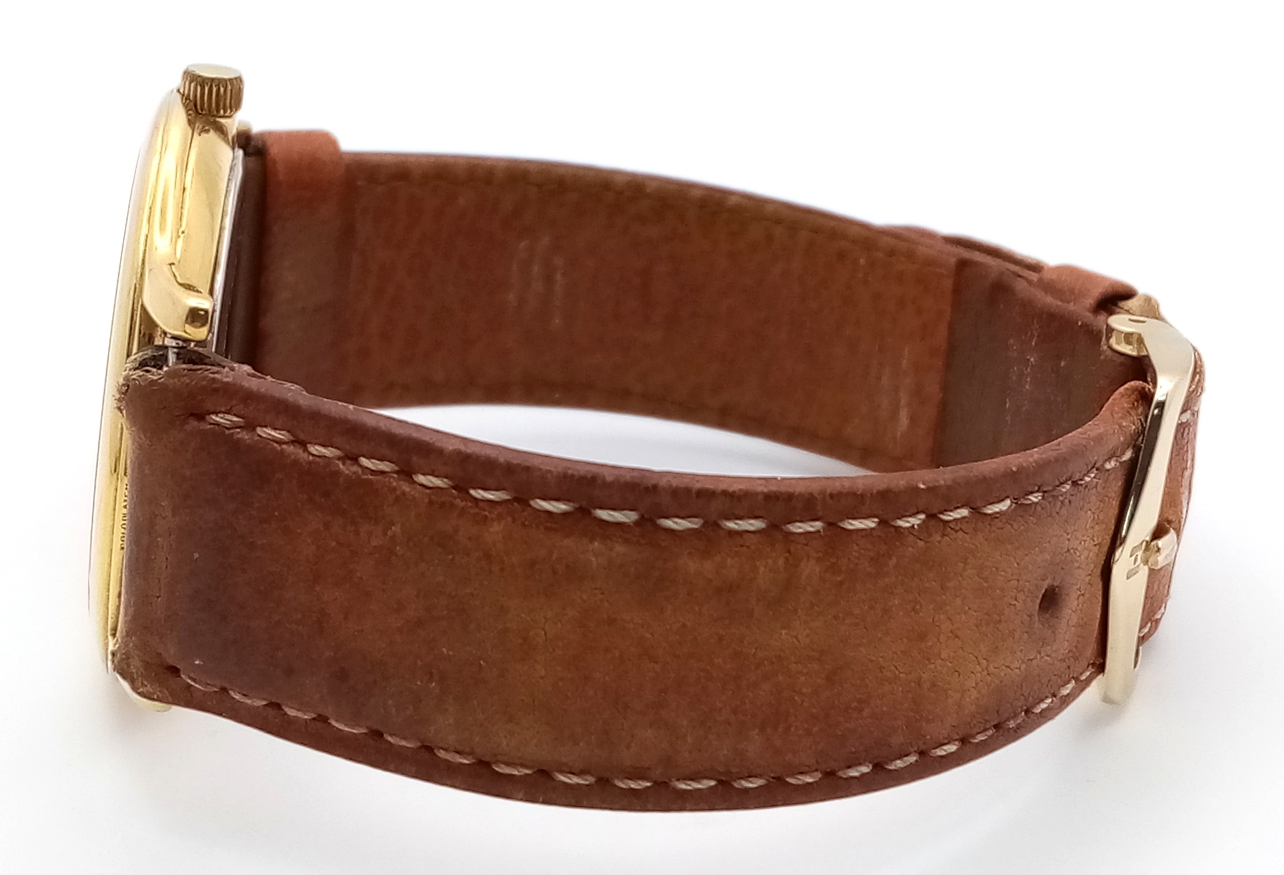 Artwork by MANUAL, A Men’s Carl F. Bucherer Gold Plated Manual, Made of Gold Plate