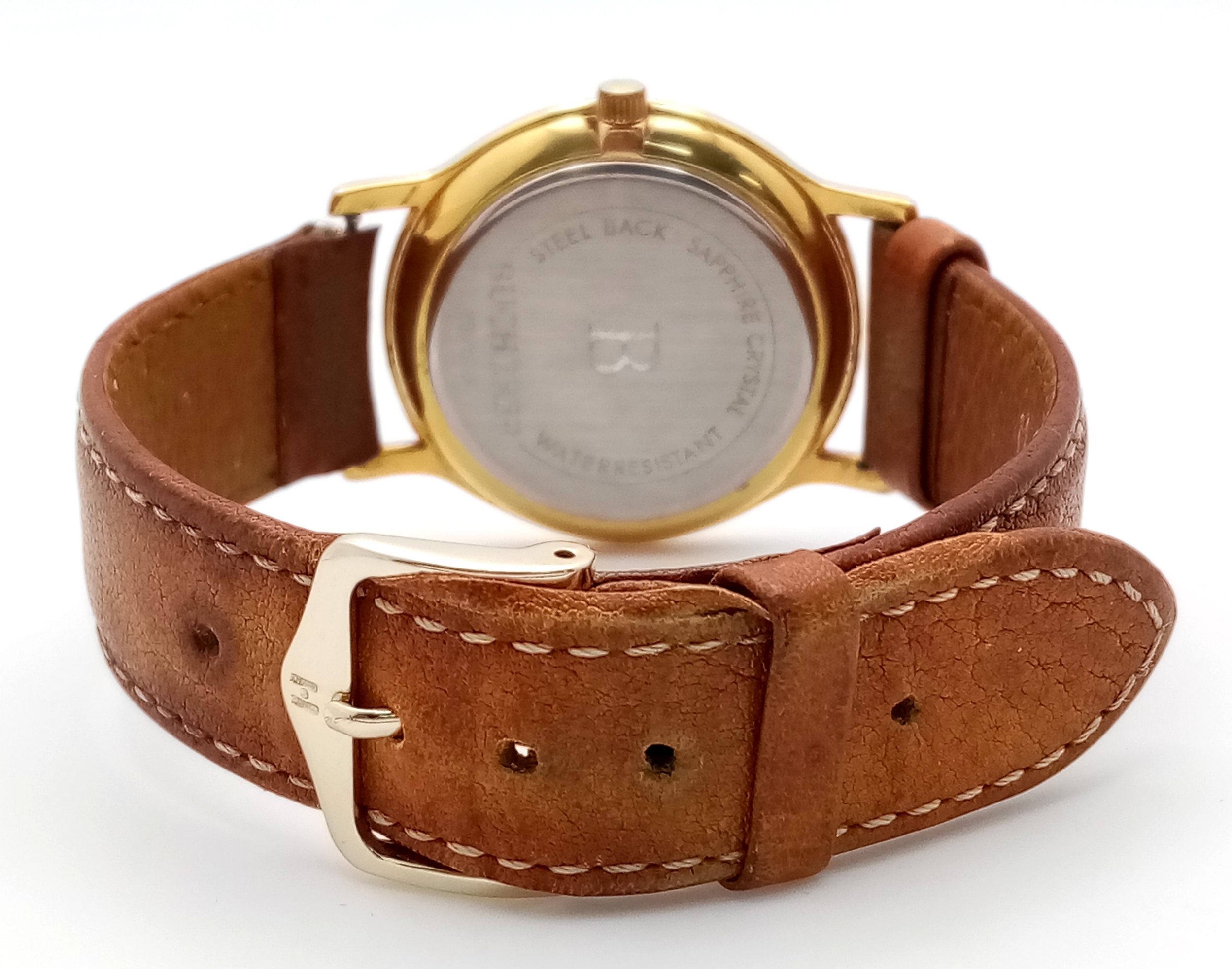 Artwork by MANUAL, A Men’s Carl F. Bucherer Gold Plated Manual, Made of Gold Plate