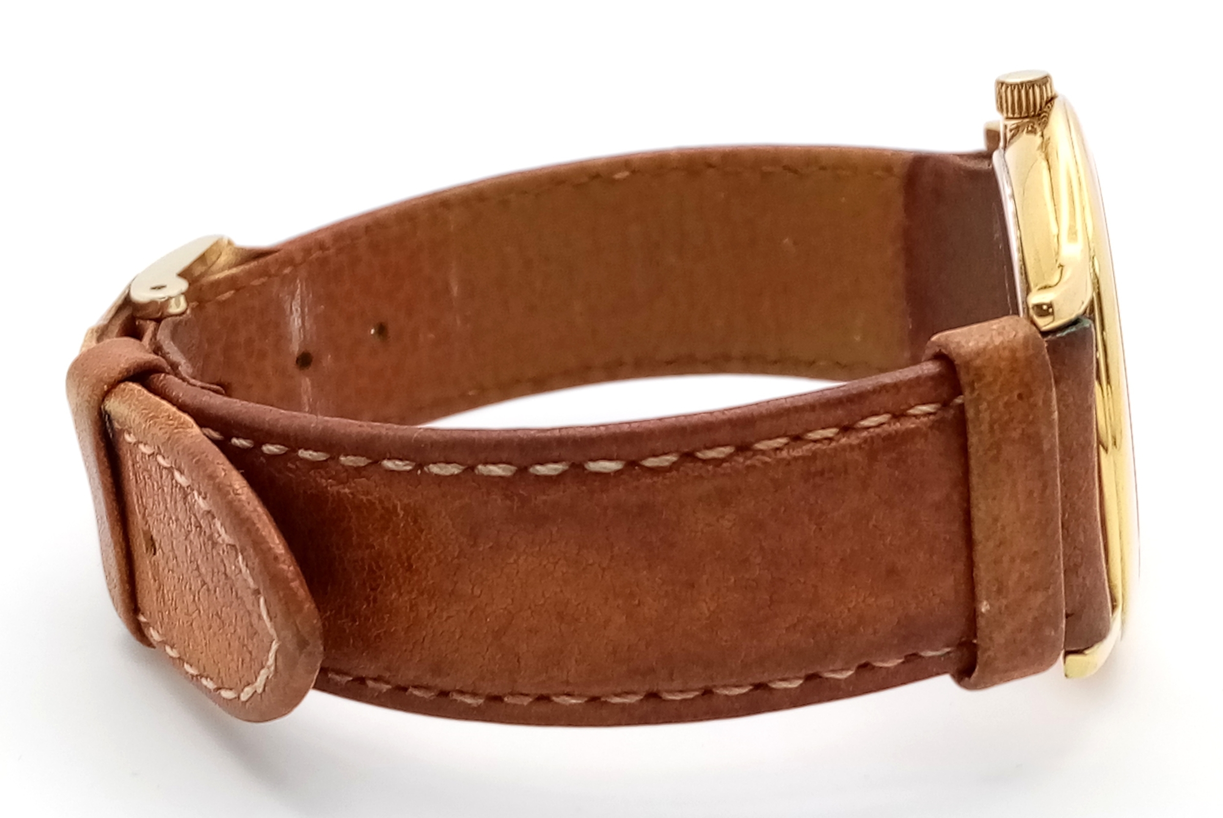 Artwork by MANUAL, A Men’s Carl F. Bucherer Gold Plated Manual, Made of Gold Plate