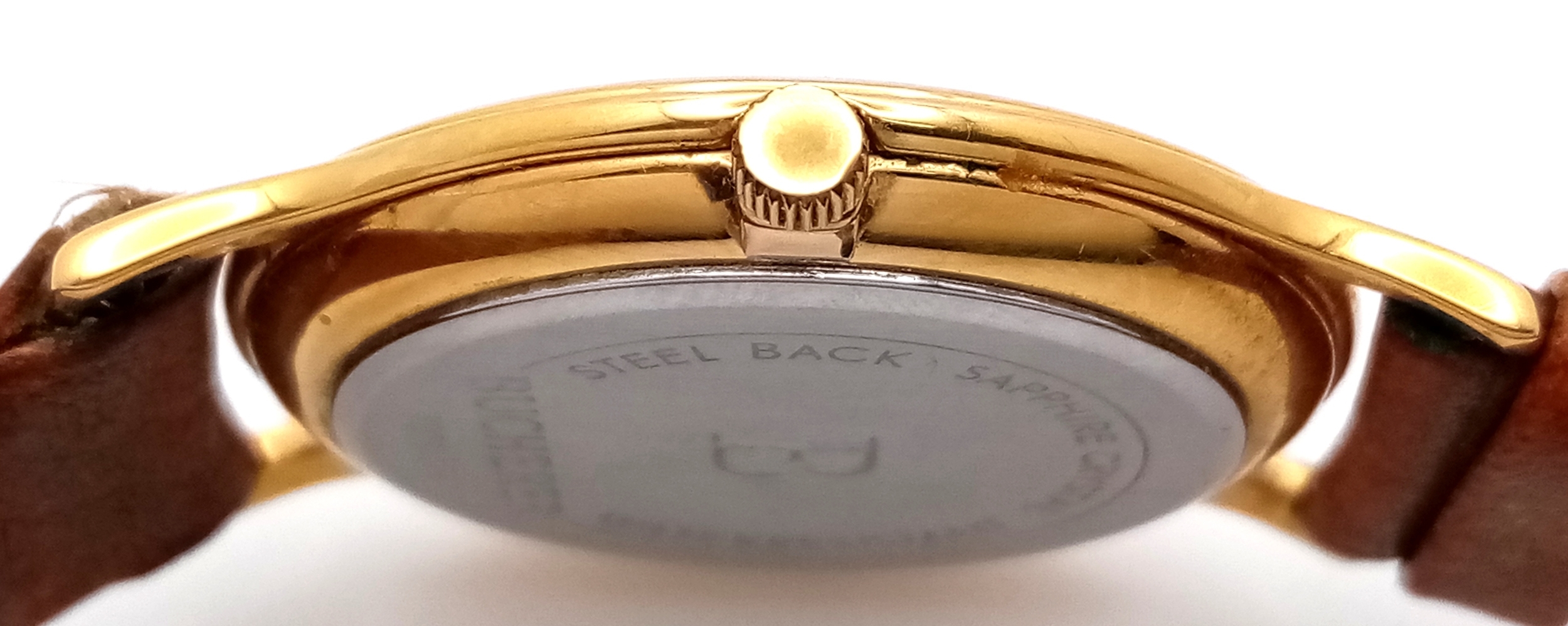 Artwork by MANUAL, A Men’s Carl F. Bucherer Gold Plated Manual, Made of Gold Plate