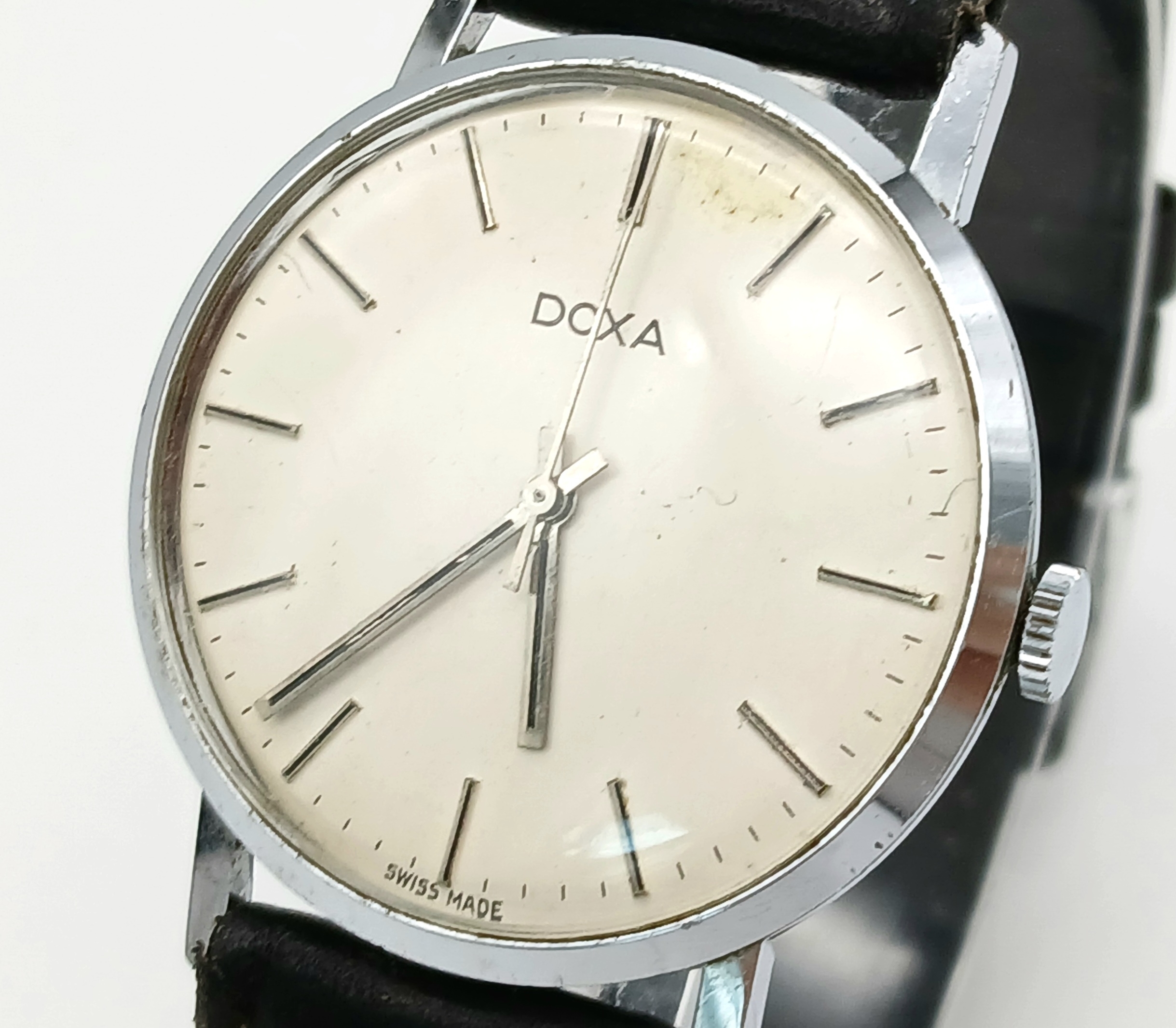 Artwork by MANUAL, A Vintage Doxa Manual Wind Men’s watch Reference