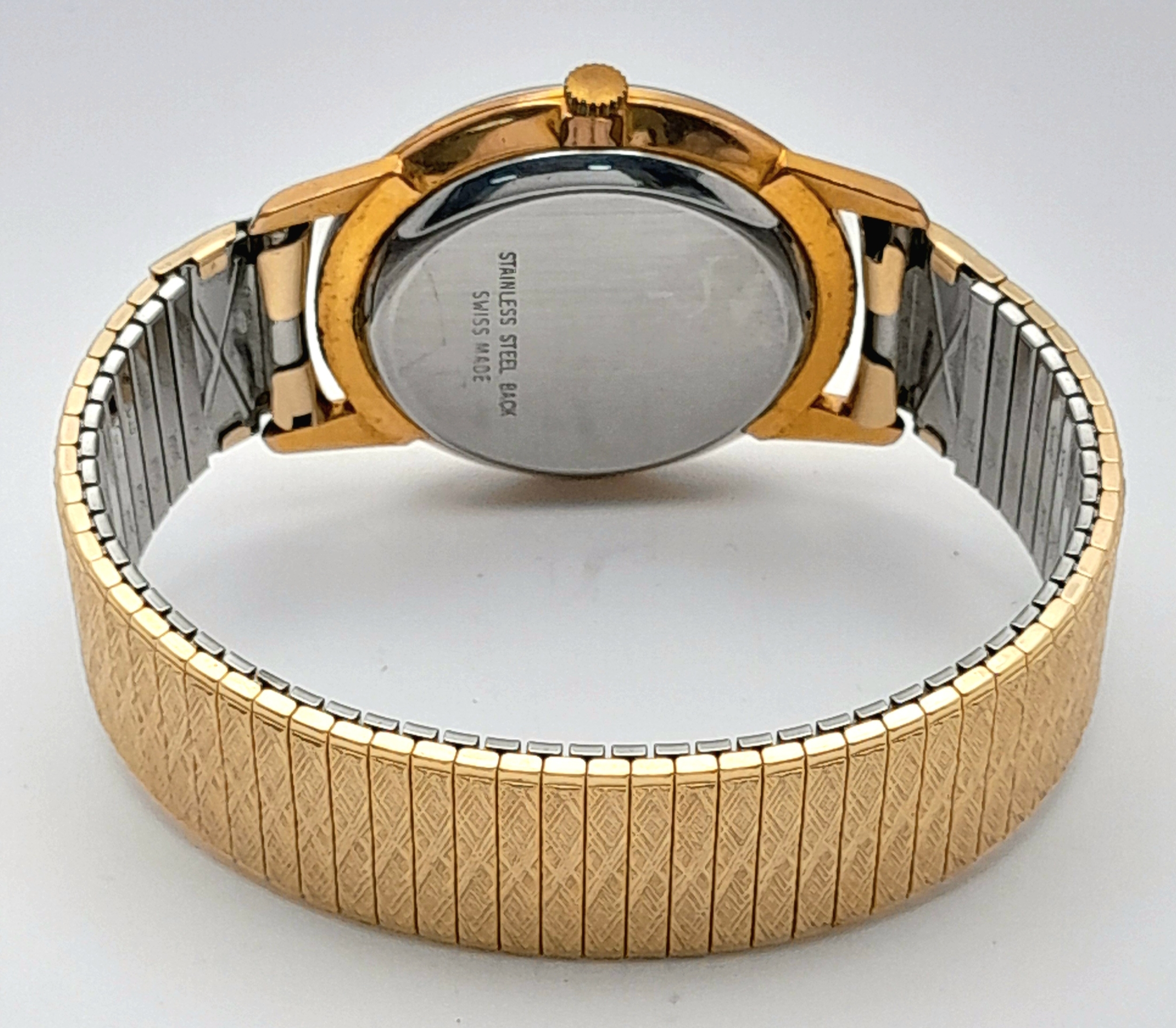 Artwork by MANUAL, A Men's Montine of Switzerland 17 Jewel Incabloc, Made of Gold