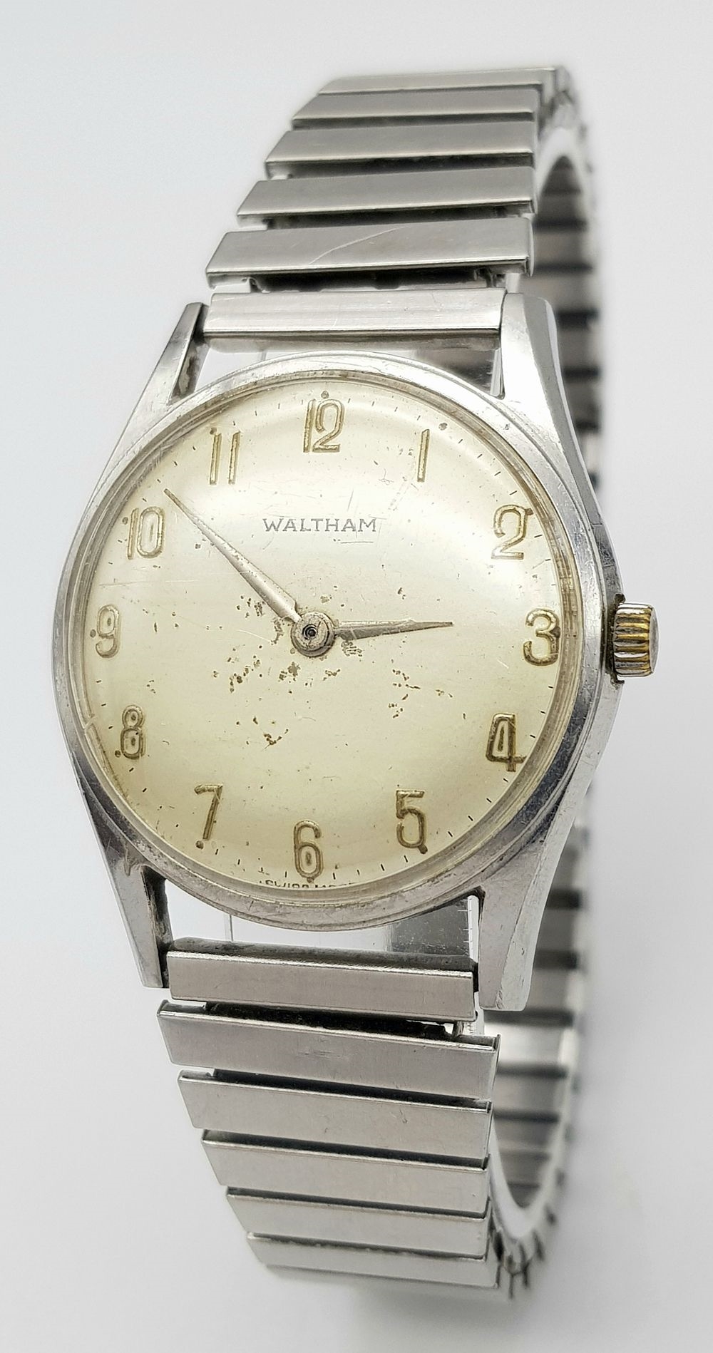 Artwork by MANUAL, A Vintage Men's Waltham Manual Wind Watch. 34mm