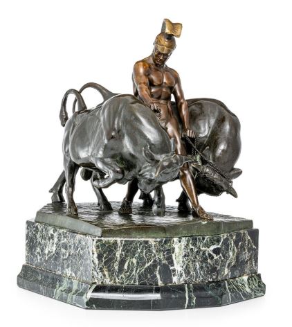 Jason und die Stiere des Aietes by Walter Lenck