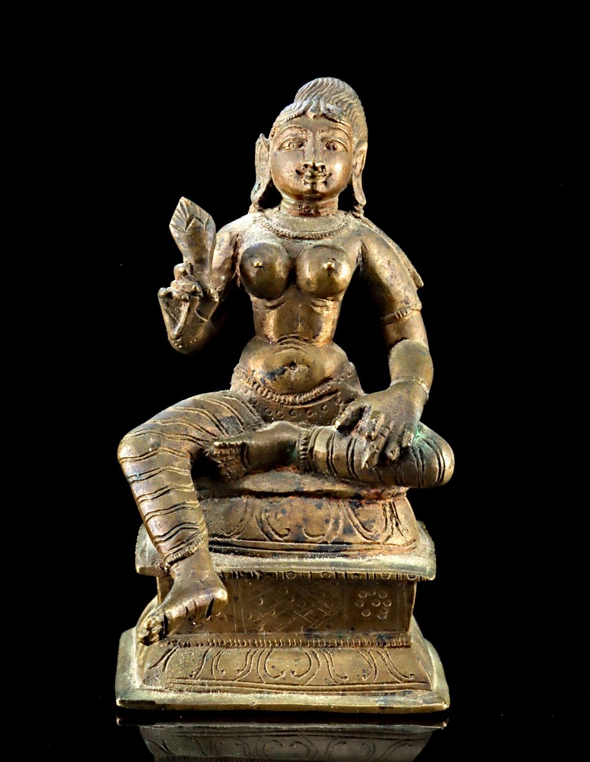 Indian School, 19th Century | Goddess Bhudevi (Bhumi or Bhu) | MutualArt