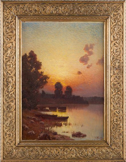 Evening Twilight by Eugen Taube