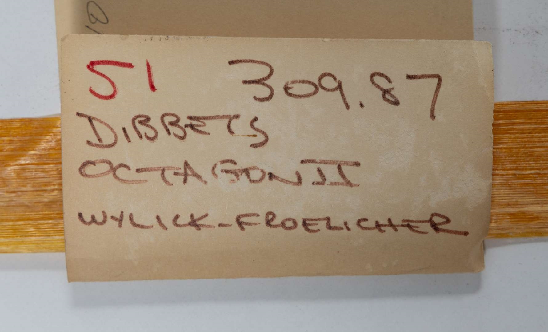 Artwork by Jan Dibbets, Octagon II, Made of watercolour, pastel, pencil, and colour photograph collage on paper, laid down on chipboard