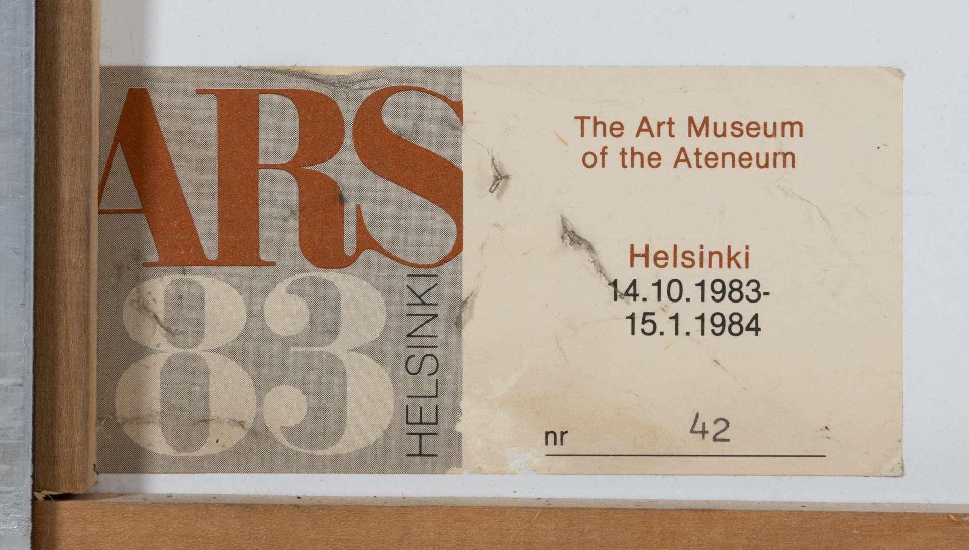 Artwork by Jan Dibbets, Octagon II, Made of watercolour, pastel, pencil, and colour photograph collage on paper, laid down on chipboard