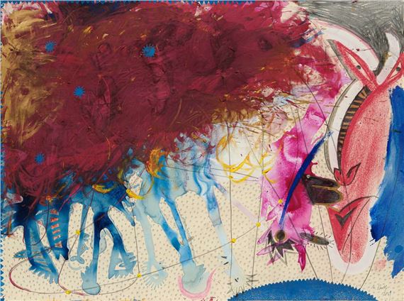 Untitled by Michael Buthe, 1986