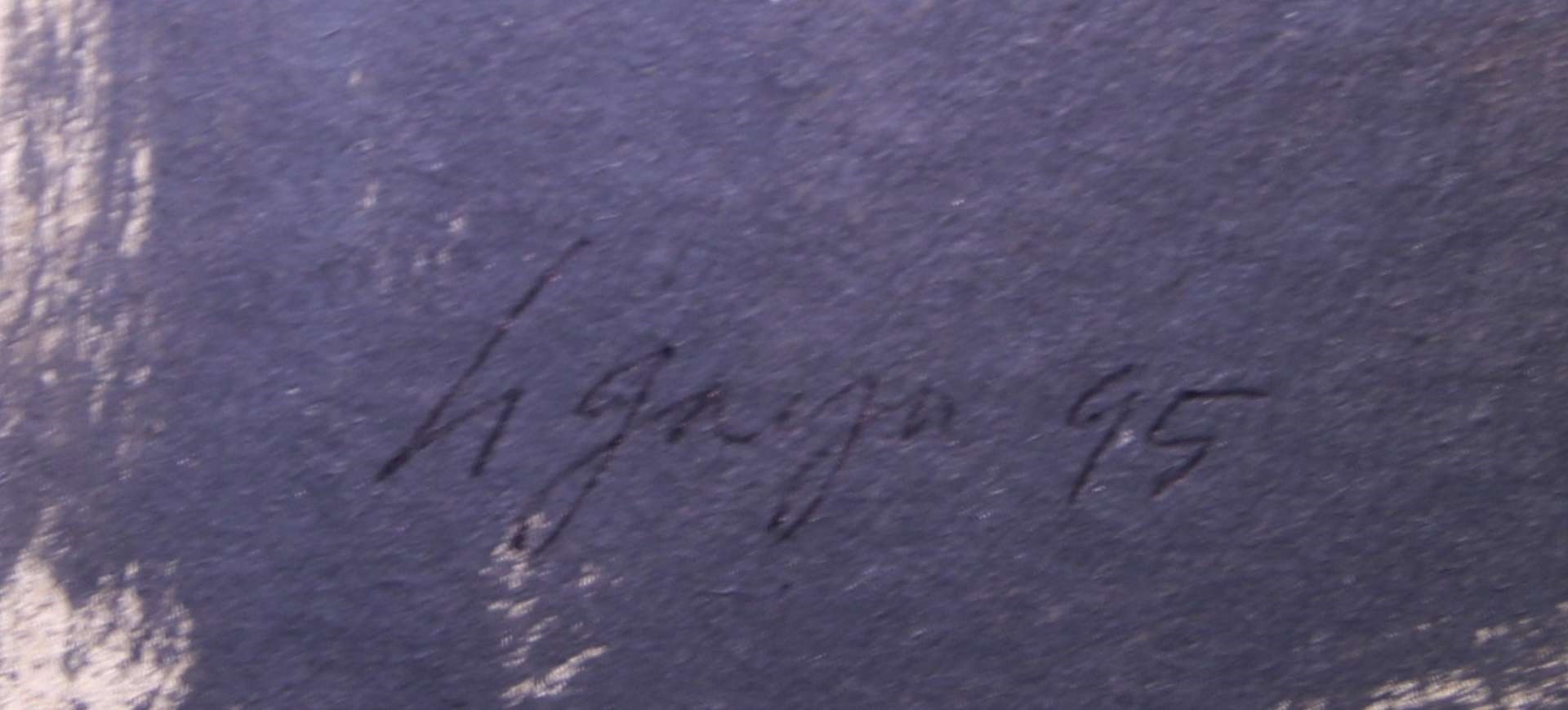 Artwork by Herly Gaya, Zonder titel, Made of gouache on paper