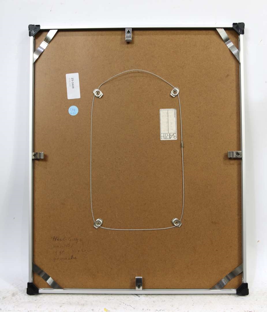 Artwork by Herly Gaya, Zonder titel, Made of gouache on paper