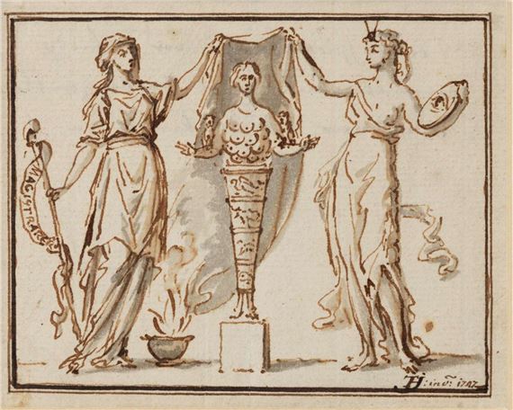 Allegorische figuren - Tako Hajo Jelgersma