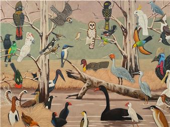 Birds of a feather - Australian Galleries, Melbourne (35 Derby St)