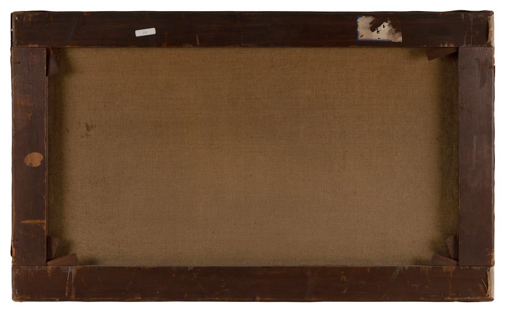 Artwork by Lemuel D. Eldred, Coastal landscape, likely southeastern Massachusetts, Made of Oil on canvas