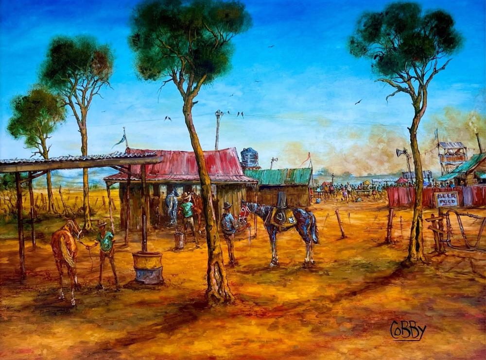 John Cobby | The Strappers | MutualArt