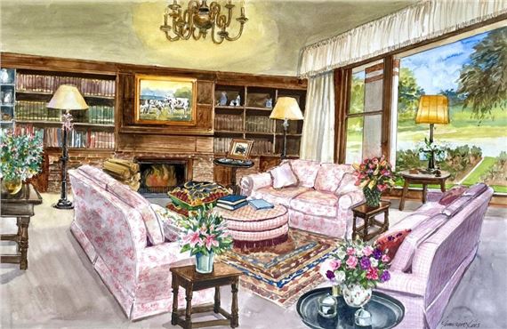 Genevieve Rees | Living Room | MutualArt