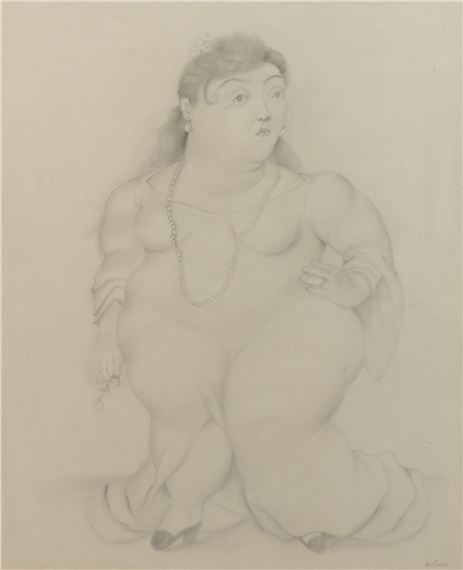 Bailaora by Fernando Botero