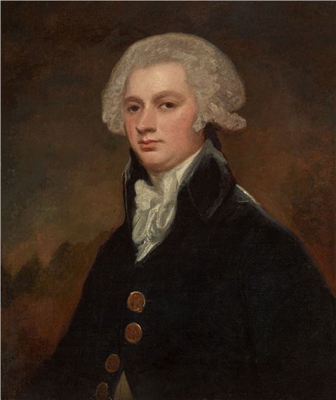 Portrait of a gentleman, traditionally identified as Edward Addison by George Romney