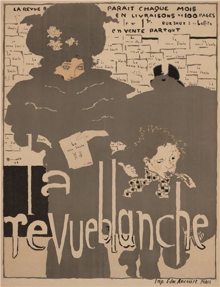 La Revue Blanche by Pierre Bonnard, 1894