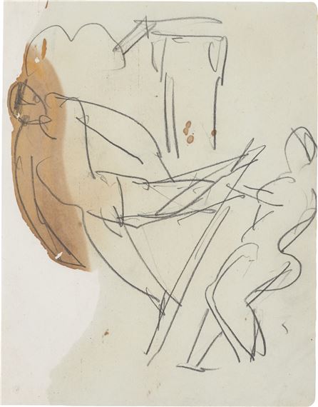 Akrobaten by Ernst Ludwig Kirchner, 1910