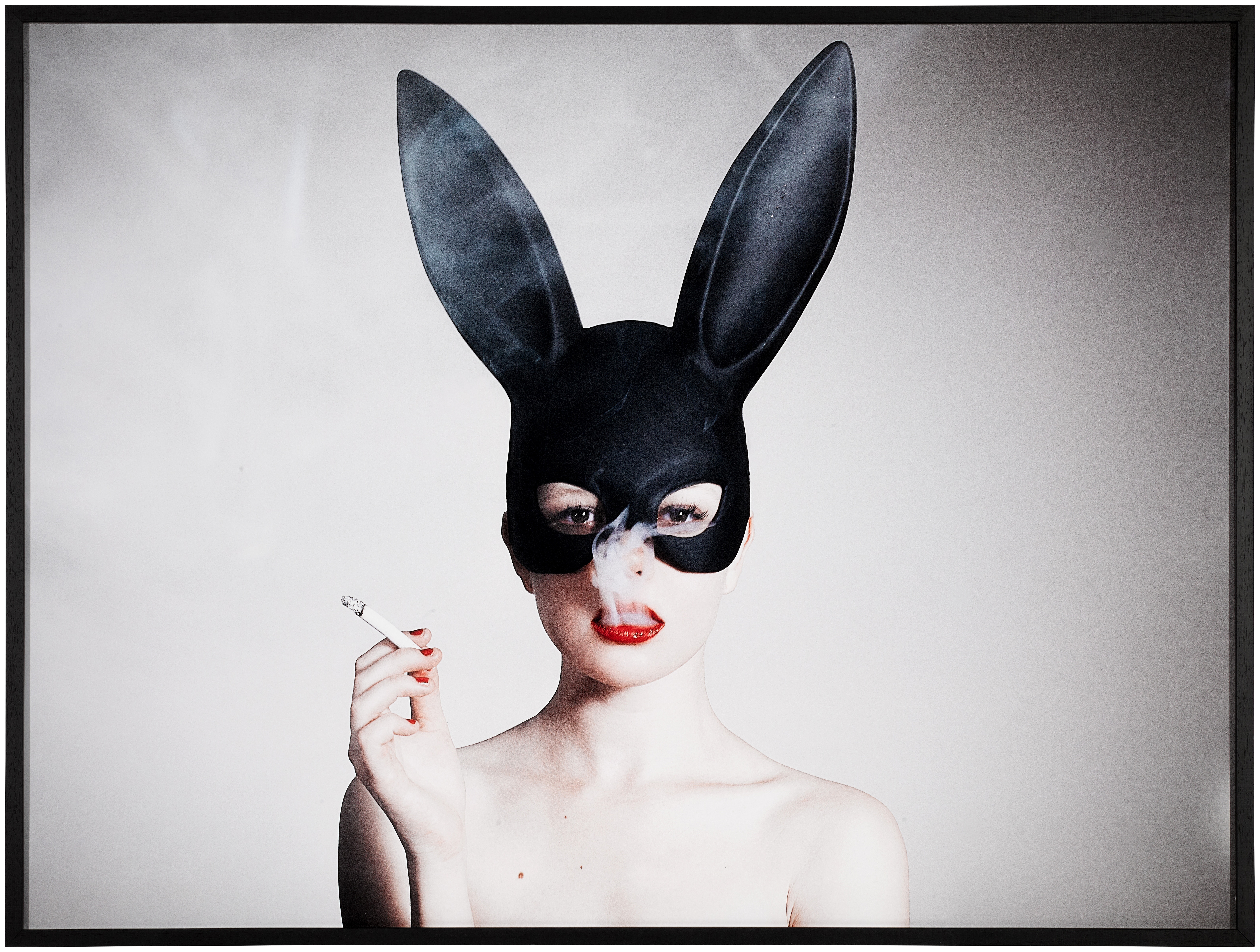 Artwork by Tyler Shields, Bunny, Made of chromogenic print