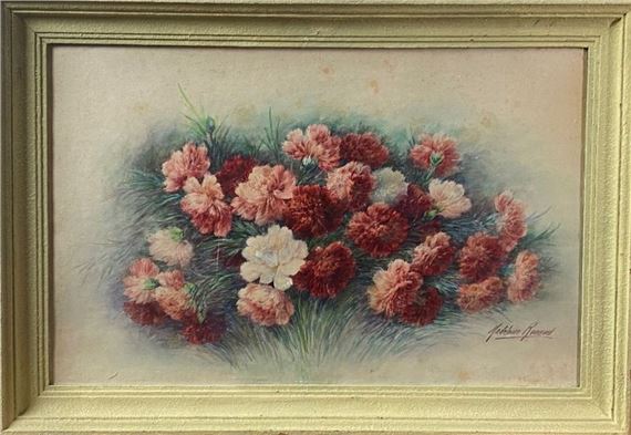 Bouquet d'œillets by Madeleine Renaud