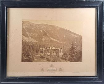 Bayerisches Hochland - Jagdschloss S. H. des Herzogs von Nassau - Verein bei Mittenwald - Bernhard Johannes