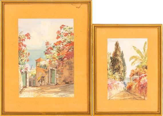 Max Römer | Max ROMER (c.1878-1960) Paisagens da Ilha da Madeira Duas ...
