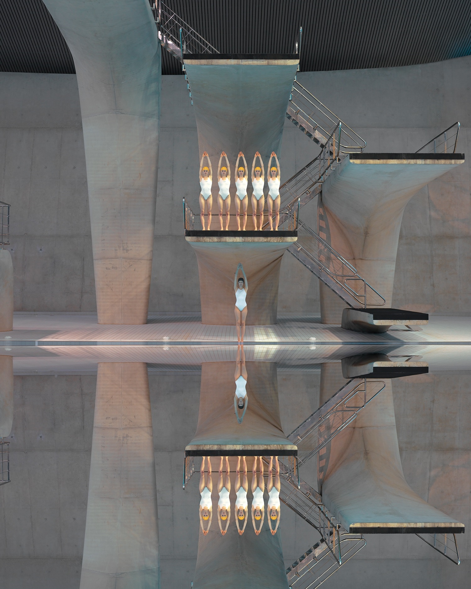 Artwork by Maria Svarbova, L11, London, Made of archival pigment print