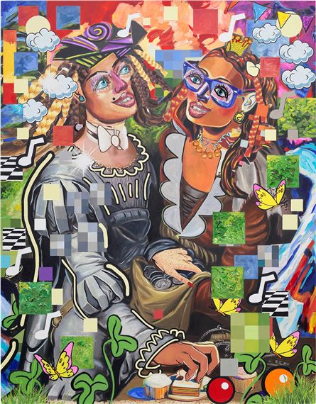 Stealing the Show by Allison Zuckerman, Executed in 2022