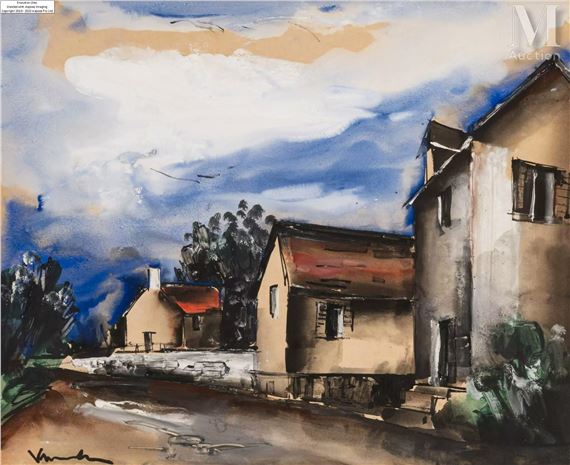 La ruelle by Maurice de Vlaminck, 1876