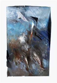 Bewegen blau - Adolphe Lechtenberg