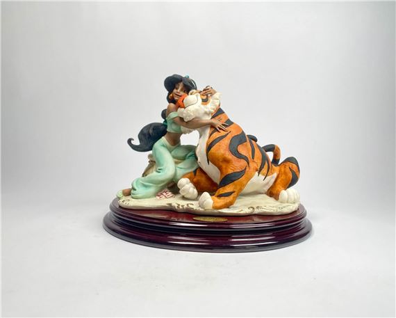 Disney Jasmine and Rajah by Armani (Original Box Signed COA)