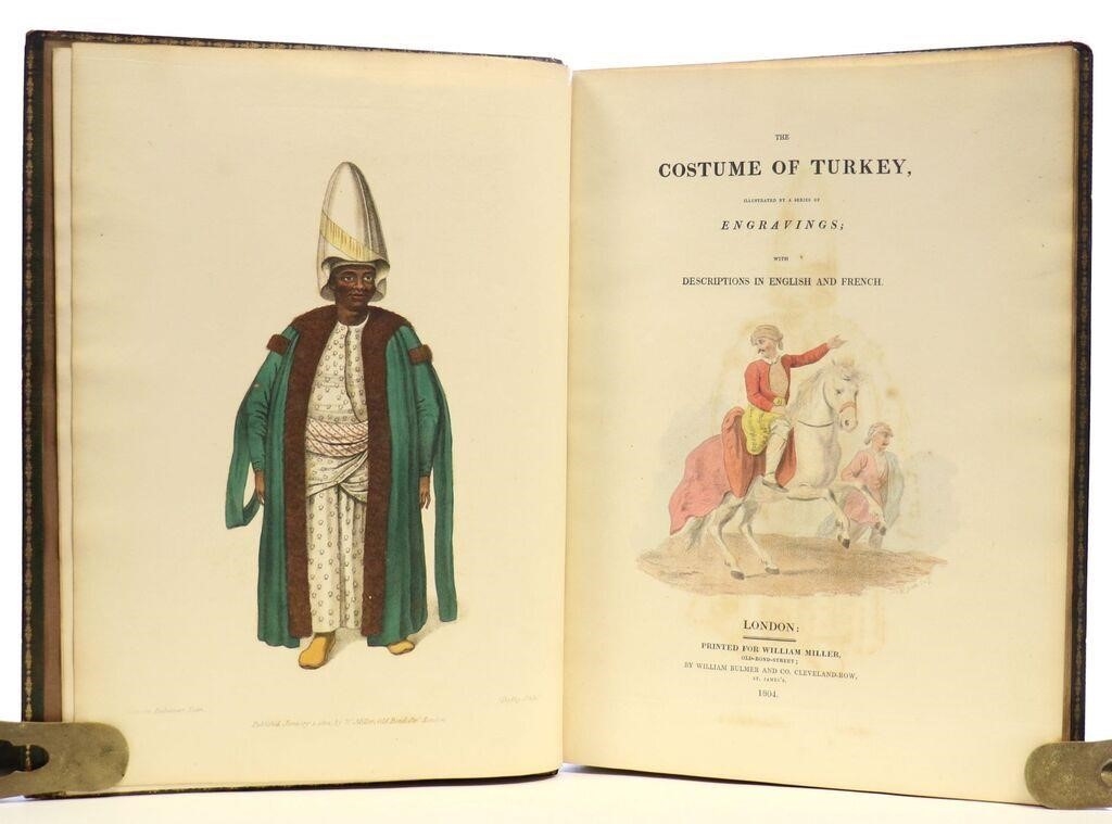 Artwork by Bertrand de Moleville, Color Plates, Costume of Various Nations, Made of color plates