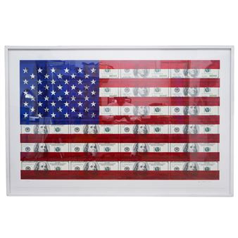 $100 US Flag - Steven D. Gagnon