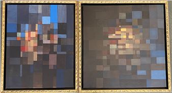 two geometric compositions,cm and - Liam Hennessy