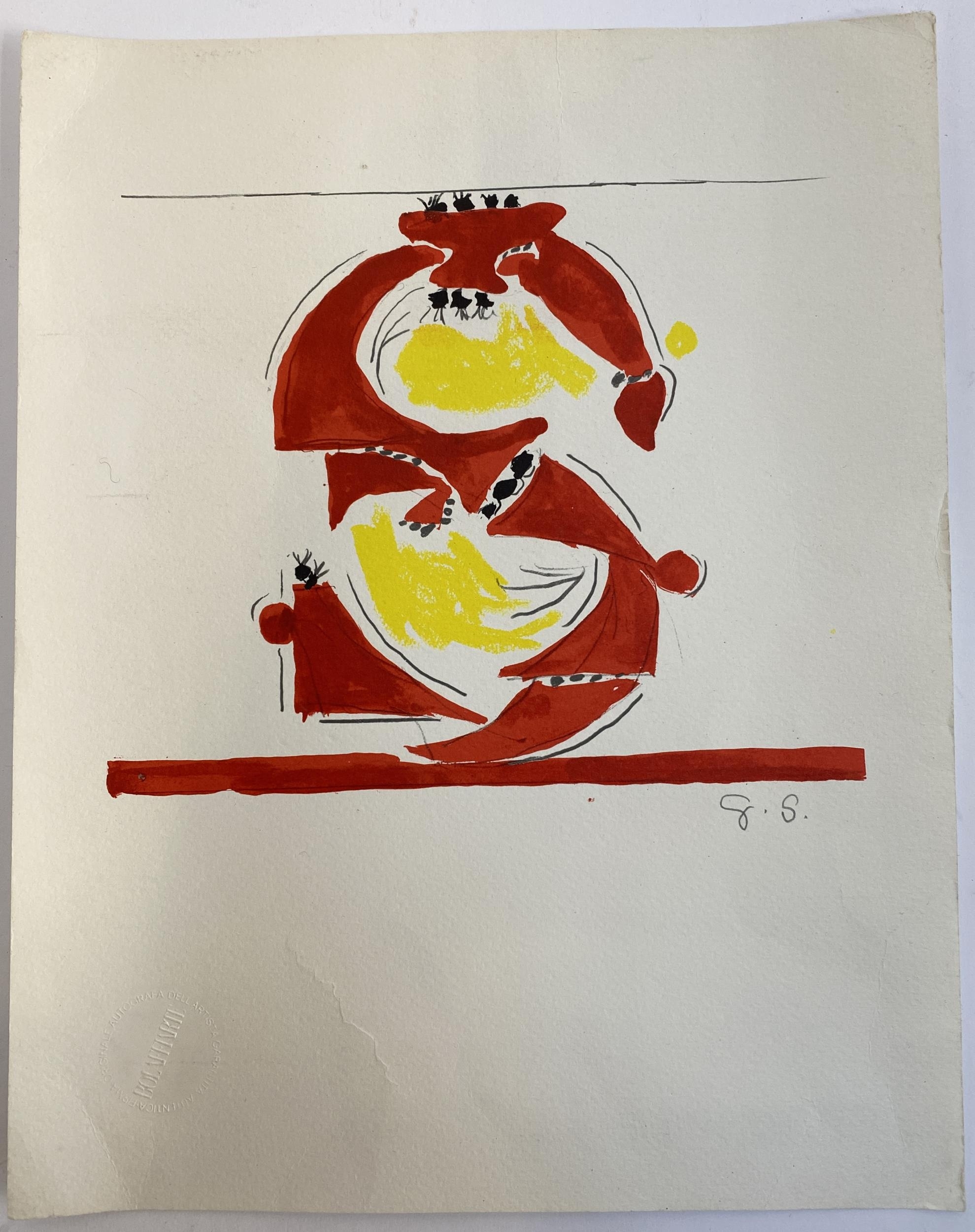Graham Sutherland | The Letter S | MutualArt