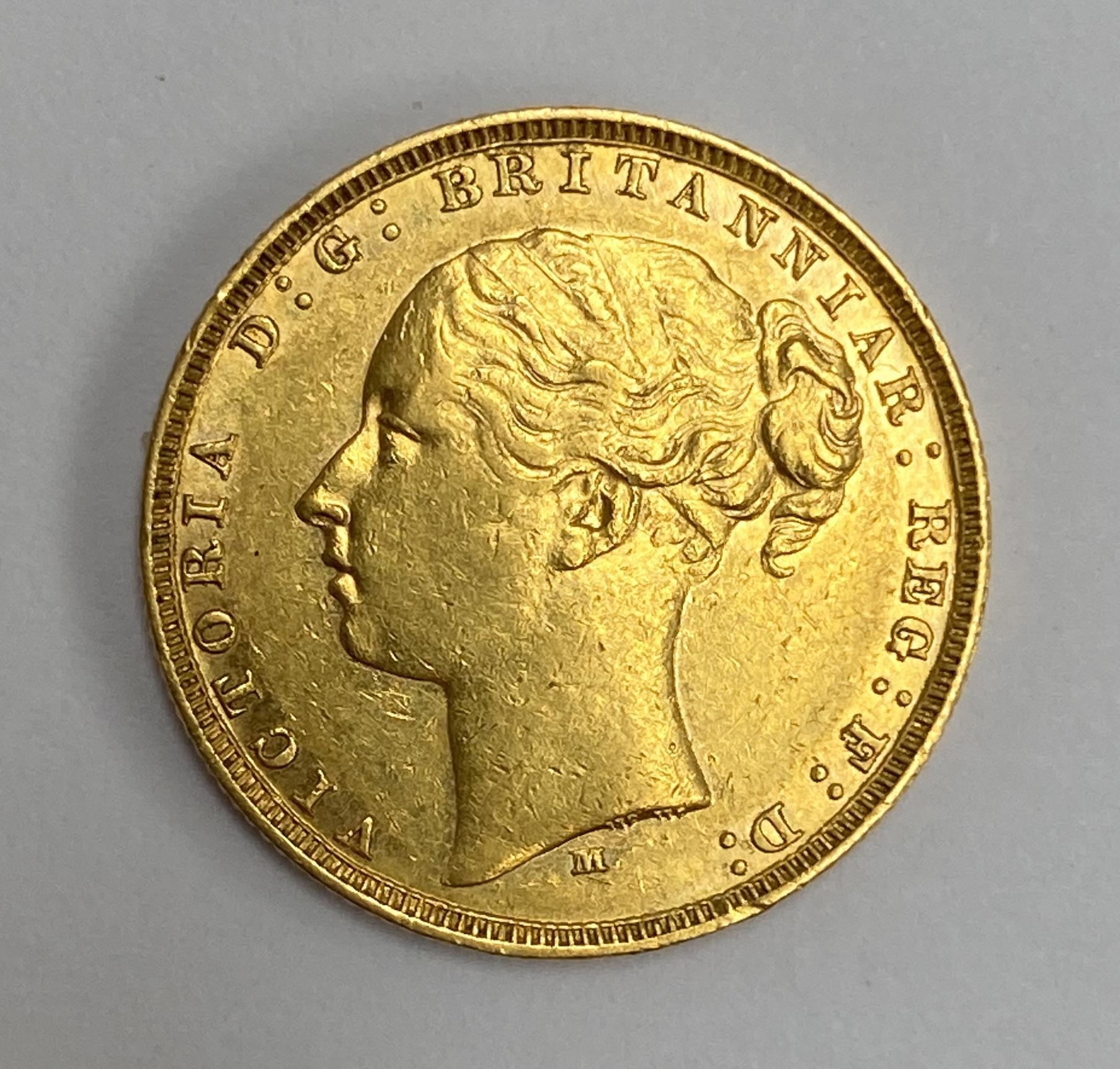 Queen Victoria | A Queen Victoria gold sovereign (1884) | MutualArt