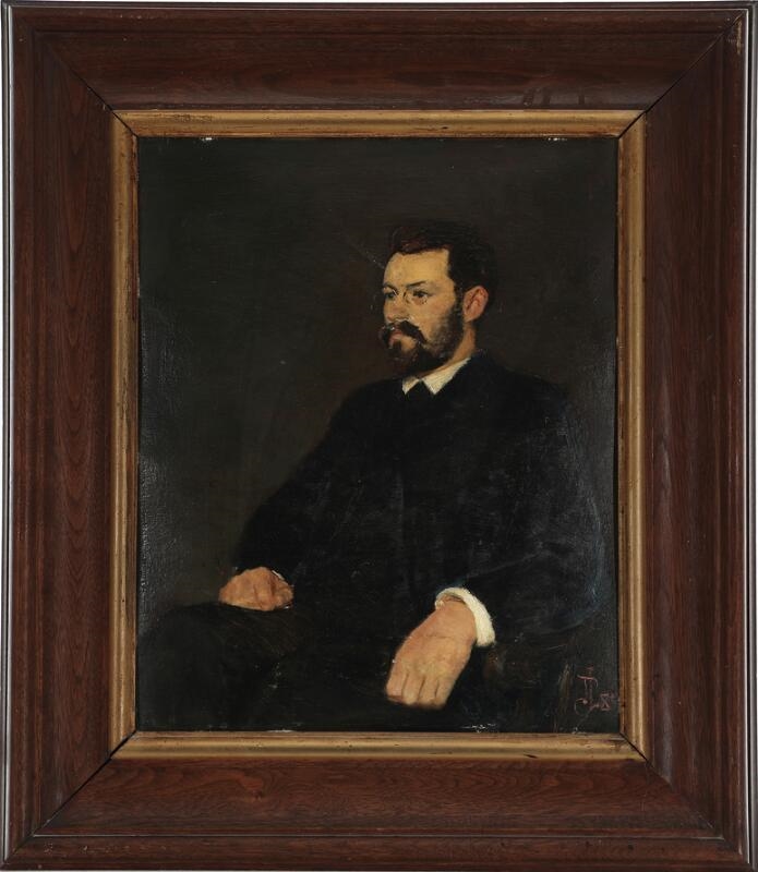 Peter Ilsted | Portrait of a man (89) | MutualArt