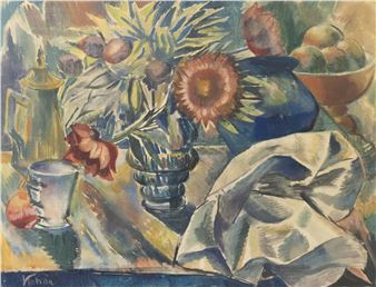 Nature morte aux fleurs - György Kohán