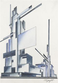 ARCHITEKTONISCHE KOMPOSITION - Yakov Chernikhov