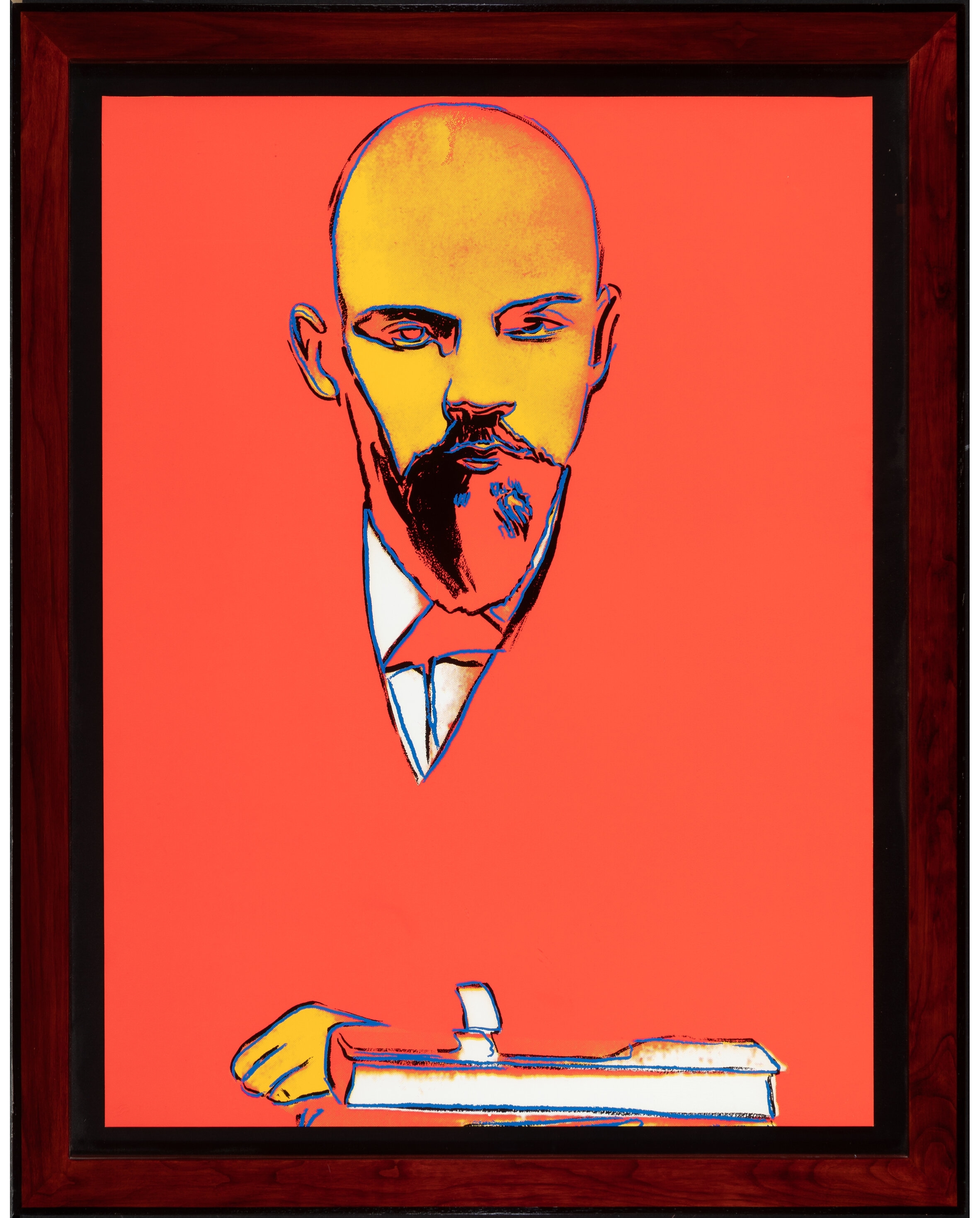 Andy Warhol | Red Lenin (1987) | MutualArt