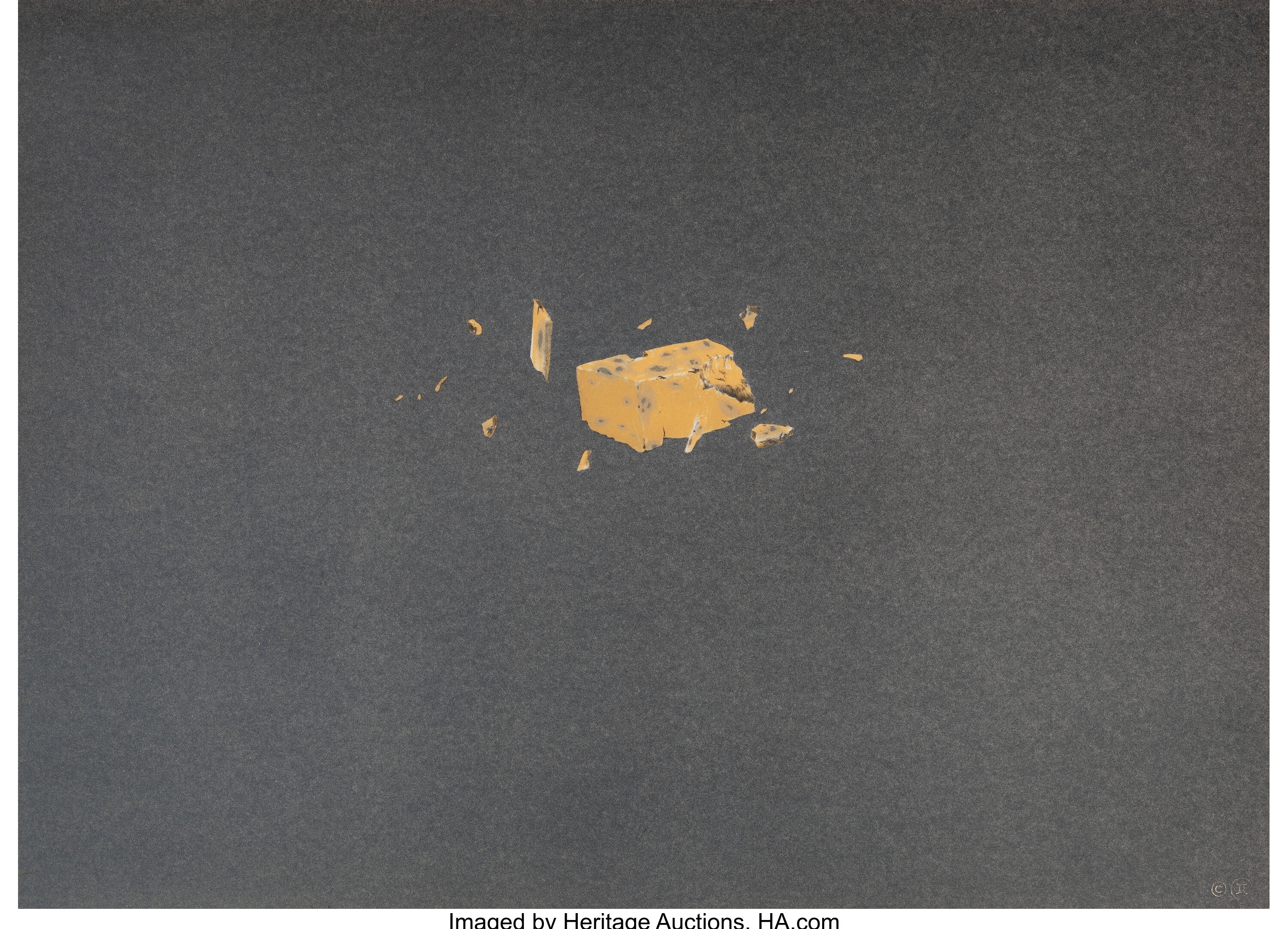 Ed Ruscha | Exploding Cheese | MutualArt