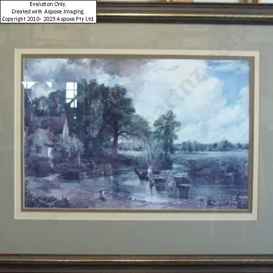 The Haywain by John Constable