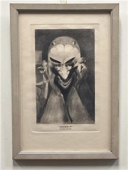Gossip" And Satan Came Also By George Wotherspoon - George Wotherspoon