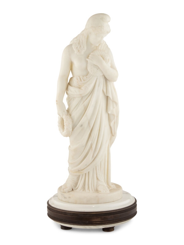 Artwork by James Henry Haseltine, James Henry Haseltine (American, 1833-1907, Made of marble